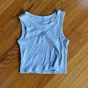 Brandy Melville Light Grey Tank Top